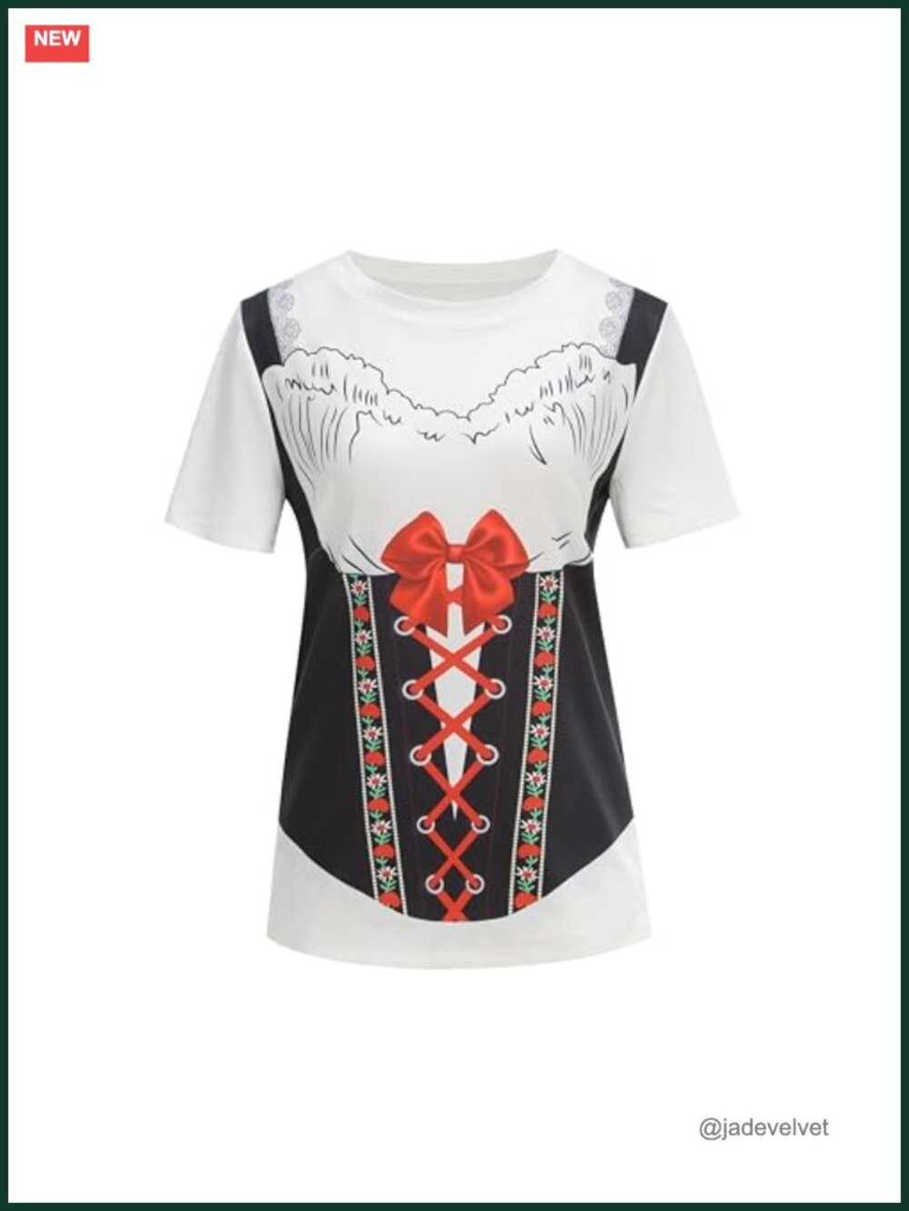 Oktoberfest Bavarian Graphic T-Shirt Beer Festival Costume Tee